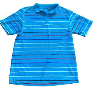 Callaway blue striped short sleeved polo shirt, Men’s size XL